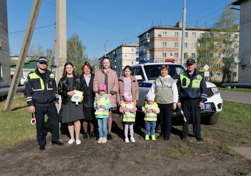 В пгт. Серышево прошли мероприятия по безопасности дорожного движения